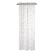 Firany - Firana Simple Chic 140 x 270 cm biała przelotki - miniaturka - grafika 1