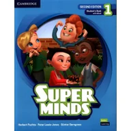 Książki do nauki języka angielskiego - Super Minds 1 Students Book with eBook British English - miniaturka - grafika 1