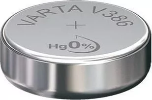 Varta Baterie ogniwo guzikowe tlenek srebra  zegarek SR 43 W  1,55 V 105 mAh 1 szt. 386.101.111 - Baterie i akcesoria - miniaturka - grafika 2