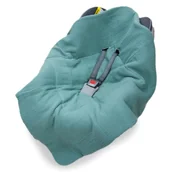 Koce i narzuty dla dzieci - Kocyk Do Fotelika Nosidełka Muślinowy Premium - miniaturka - grafika 1