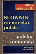 Książki do nauki języka niemieckiego - WNT Słownik niemiecko-polski i polsko-niemiecki. Nowa ortografia - Anna Bender, Krzysztof Żak - miniaturka - grafika 1