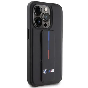 Etui BMW BMHCP15X22GSLK iPhone 15 Pro Max 6.7" czarny/black hardcase Grip Hot Stamp - Etui i futerały do telefonów - miniaturka - grafika 4