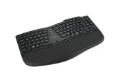 Klawiatury - Kensington Pro Fit Ergo KB675 EQ TKL klawiatura Dom/Biuro USB + RF Wireless + Bluetooth QWERTZ Niemiecki Czarny K75491DE - miniaturka - grafika 1