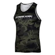 Koszulki sportowe męskie - Tank Top fitness męski bez rękawów EXTREME HOBBY HAVOC szybkoschnący - miniaturka - grafika 1