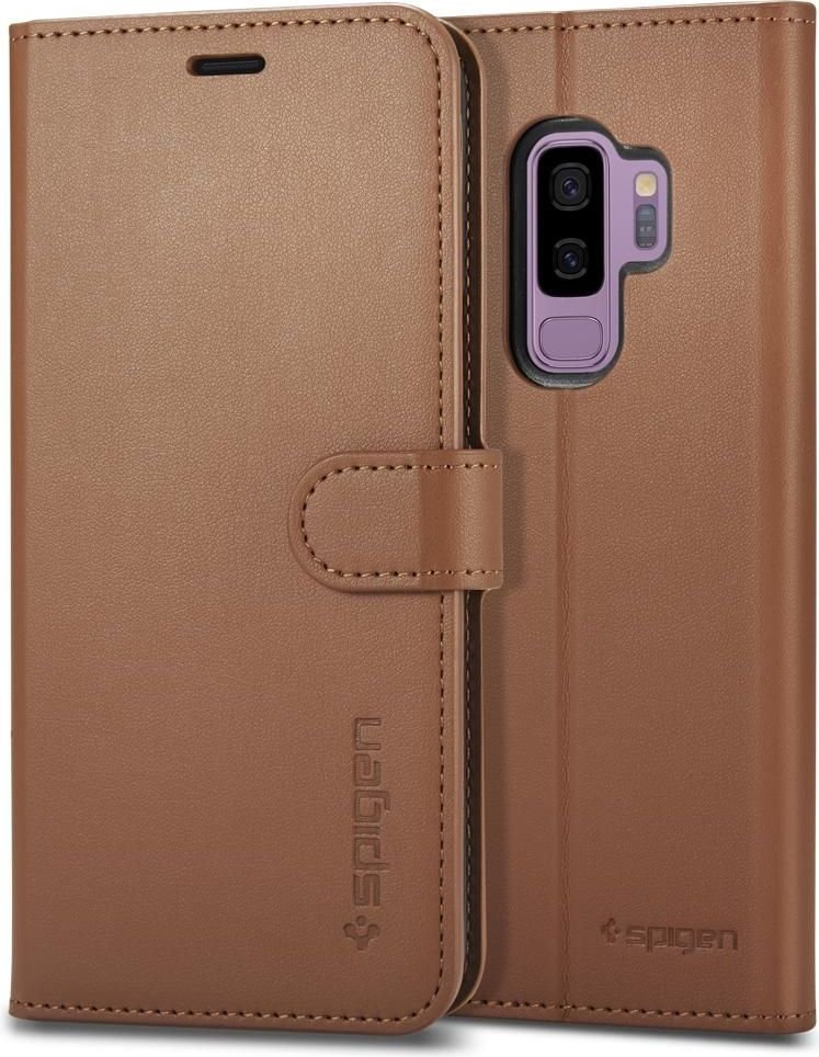 Etui Spigen Wallet S Galaxy S9+ Plus Coffee Brown