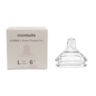 Smoczki do butelek - Mombella Smoczek Do Butelki Antykolkowej Classic L - miniaturka - grafika 1