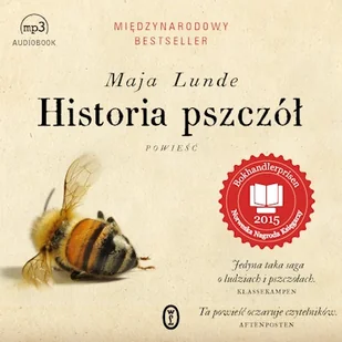 Historia pszczół Maja Lunde - Audiobooki - literatura piękna - miniaturka - grafika 1