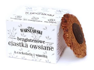 BATON WARSZAWSKI ŁAKOĆ WARSZAWSKI - Ciastka owsiane z czekoladą i wanilią bezglutenowe 150g Z11BATLAKCI - Ciastka - miniaturka - grafika 2