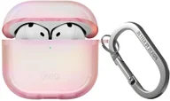 Akcesoria do słuchawek - UNIQ Iridescia do AirPods 4 Hang Case pink prism - miniaturka - grafika 1