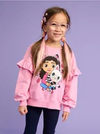 Dresy i komplety dla dziewczynek - Sinsay - Komplet dzianinowy Koci domek Gabi - różowy - miniaturka - grafika 1