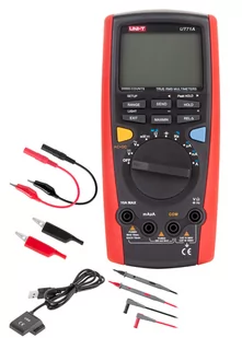 Unit Miernik uniwersalny UT71A USB przewody pomiarowe krokodylki przewód z krokodylkami MIE0091 - Inne urządzenia pomiarowe - miniaturka - grafika 1