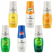 Syropy i koncentraty owocowe - SYROP SODASTREAM PEPSI + MIRINDA + MOJITO + LEMONIADA + MANDARYNKA +LIMONKA - miniaturka - grafika 1