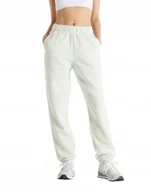 Dresy damskie - NEW BALANCE MIĘKKIE ZIELONE SPODNIE DRESOWE Z ELASTYCZNYM DOŁEM L KWB - miniaturka - grafika 1