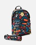 Plecaki - Rip Curl, Plecak sportowy Dome BTS + piórnik (18L), 135MBA-90, Czarny - miniaturka - grafika 1