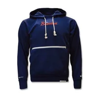 Bluzy męskie - Bluza sportowa męska Nike Standard Issue Hoodie College Navy Pale Ivory - miniaturka - grafika 1