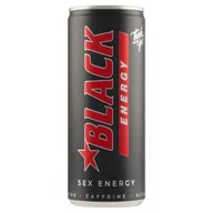 Napoje energetyczne i izotoniczne - 1 BLACK SEX ENERGY PUSZKA 250ML 1x24) PL - miniaturka - grafika 1