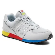 Buty dla dziewczynek - Buty do chodzenia dla dzieci New Balance 574 - miniaturka - grafika 1