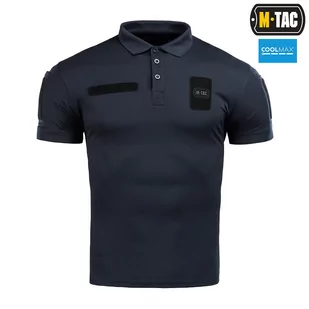 M-Tac - Koszula polo Elite Tactical Coolmax - Dark Navy Blue - 80010015 - Odzież taktyczna i umundurowanie - miniaturka - grafika 2