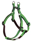 Szelki dla psów - Nobby Szelki Nobby Soft Grip : Kolor - zielono-czekoladowy, Rozmiar - XS/S 10mm x 30-40cm 78506-84 - miniaturka - grafika 1