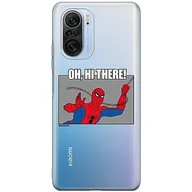 Etui i futerały do telefonów - ERT GROUP etui na telefon Xiaomi MI 11i/ REDMI K40/K40 PRO/POCO F3/ F3 PRO, case oryginalny i oficjalnie licencjonowany przez Marvel, wzór Spider Man 032, plecki z TPU częściowo przeźroczyste - miniaturka - grafika 1
