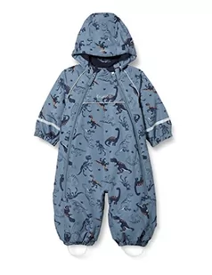 Celavi Unisex Baby Wholesuit with 2 Zippers Snowsuit, China Blue, 80 - Kombinezony dla dzieci - miniaturka - grafika 1