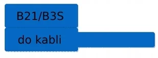 .NIIMBOT B21/B3S Etykiety do KABLI 25*38mm 100szt - Etykiety do drukarek .NIIMBOT B21/B3S Etykiety do KABLI 25*38mm 100szt - Etykiety do drukarek - miniaturka - grafika 1