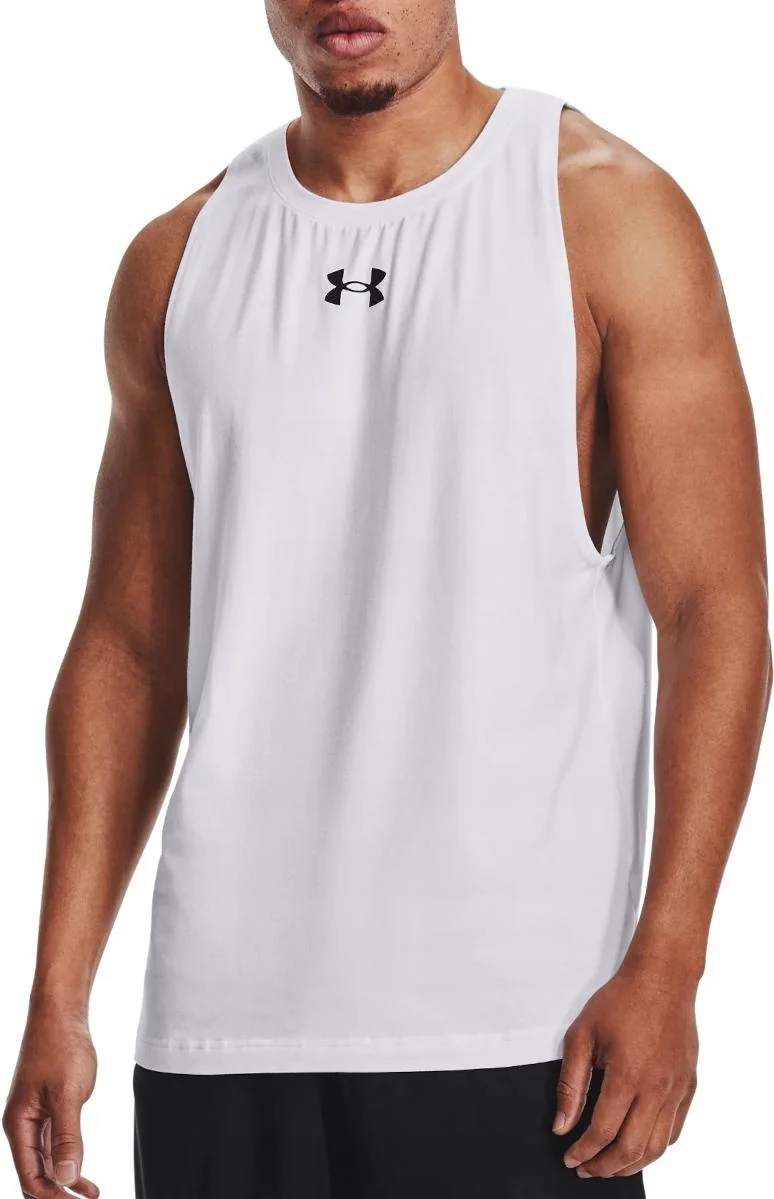 UNDER ARMOUR TANK TOP BAWEŁNIANY BASELINE r. M