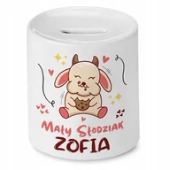 Skarbonki - Skarbonka 330 ml Dla Zofii Córki Dziecka Prezent z Nadrukiem ze Zdjęciem - miniaturka - grafika 1