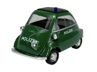Samochody i pojazdy dla dzieci - WELLY BMW ISETTA POLIZEI 1:34 Samochód Nowy Metalowy Model - miniaturka - grafika 1