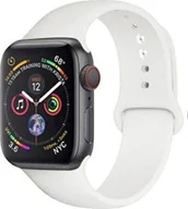 Akcesoria do smartwatchy - Beline Beline pasek Apple Watch Silicone 42/44/45mm white colour - miniaturka - grafika 1
