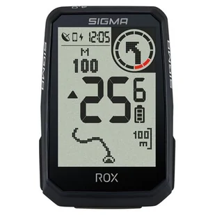 Licznik rowerowy SIGMA Rox 4.0 Endurance HR Set Czarny Podświetlany - Liczniki rowerowe - miniaturka - grafika 1