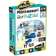 Puzzle - Russell Montessori Moje Pierwsze Puzzle- Biegun - miniaturka - grafika 1