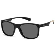 Okulary przeciwsłoneczne - Okulary przeciwsłoneczne Polaroid 8053 9HT 49 M9 z polaryzacją - miniaturka - grafika 1