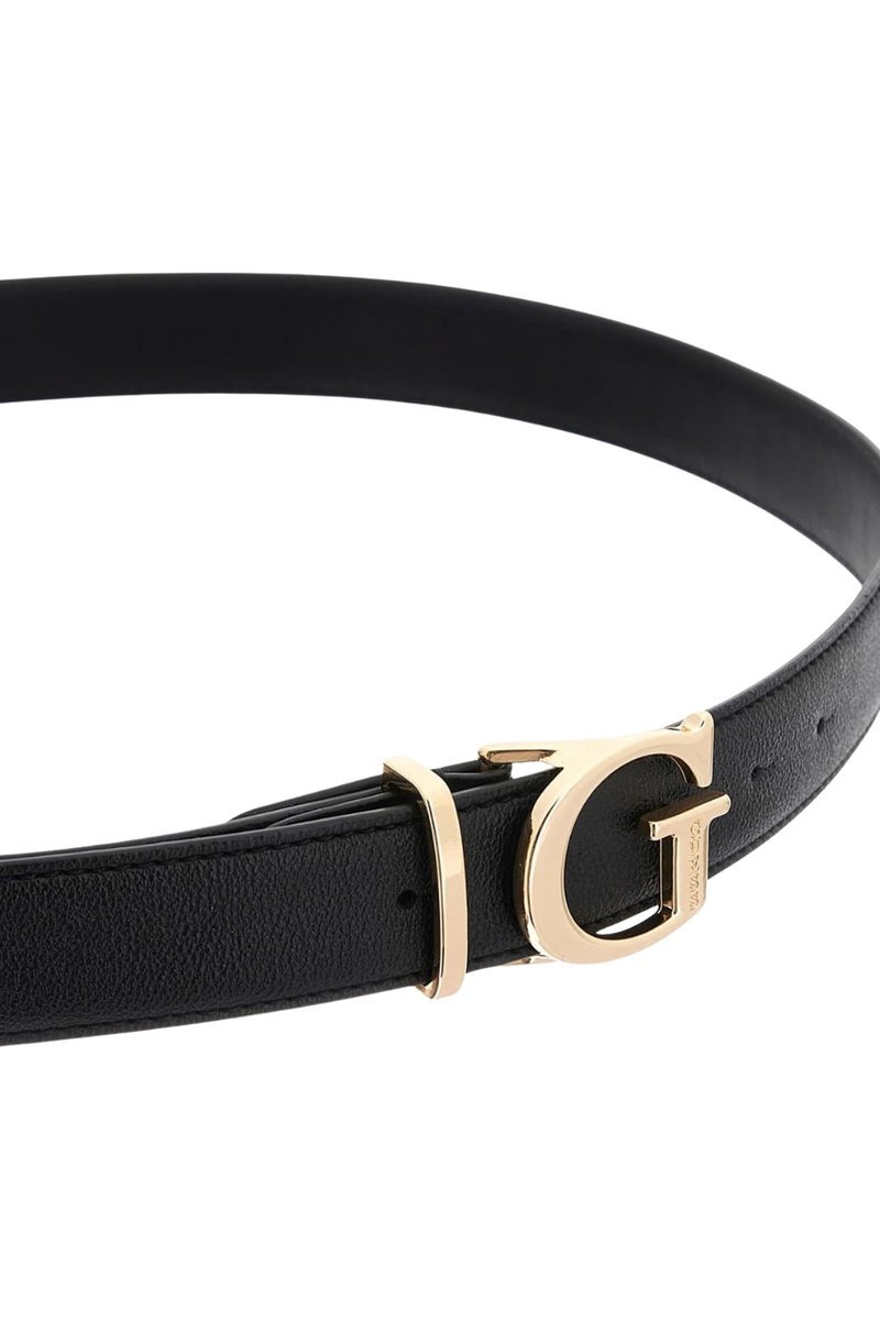 GUESS Czarny damski pasek Bianca H30 L