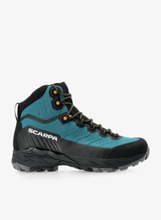 Buty trekkingowe wysokie Scarpa Rush TRK LT GTX - petrol/mustard - Buty trekkingowe męskie - miniaturka - grafika 1