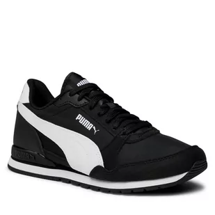 Puma Sneakersy St Runner v3 Nl Jr 384901 01 Black White - Sneakersy damskie - miniaturka - grafika 1