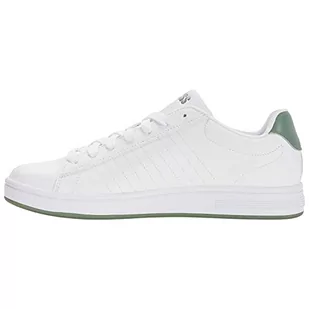 K-Swiss Męskie sneakersy Court Shield, Wht Loden Nrtl Gray, 47 EU - Sneakersy męskie - miniaturka - grafika 1