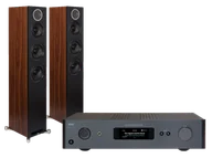Zestawy stereo - NAD C 379 (czarny) + Debut Reference F5 (czarny) - miniaturka - grafika 1