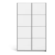 Szafy - Biała szafa Tvilum Verona, 122 x 202 cm - miniaturka - grafika 1