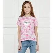 Koszulki dla dziewczynek - Guess T-shirt Regular Fit - miniaturka - grafika 1