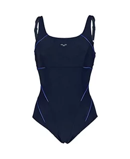 Stroje kąpielowe - arena damski kostium kąpielowy Bodylift Jewel B-Cup (efekt modelujący, modelujący figurę, szybkoschnący, ochrona przed promieniowaniem UV) niebieski Navy-bright Blue (707) 46 - grafika 1