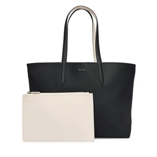 Torebka Lacoste Anna NF2142AA Czarny - Torebki damskie - miniaturka - grafika 1