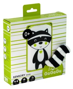 GaGaGu. Książeczka sensoryczna Szop - TM Toys - Zabawki interaktywne dla dzieci - miniaturka - grafika 1