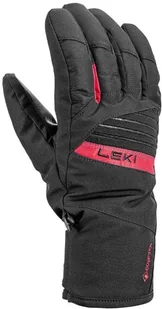 LEKI RĘKAWICE Space GTX black-red 9.0 - Rękawice narciarskie - miniaturka - grafika 1