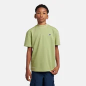 Koszulki i topy damskie - Koszulka dziecięca New Balance LAKB0191EEN zielona - miniaturka - grafika 1