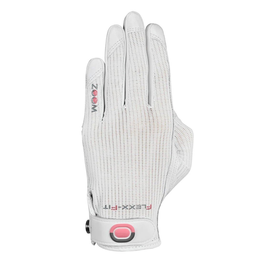 Rękawiczki golfowe Zoom Gloves Sun Style D-Mesh White Prawa ręka, S/M
