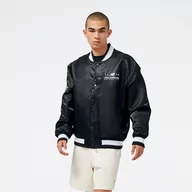 Kurtki męskie - Kurtka męska New Balance MJ31580BK  czarna - miniaturka - grafika 1