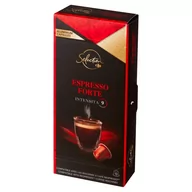Kawa w kapsułkach i saszetkach - Carrefour Selection Espresso Forte Kawa mielona w kapsułkach 52 g (10 sztuk) - miniaturka - grafika 1