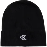Czapki damskie - CALVIN KLEIN JEANS Czapka | z dodatkiem wełny i kaszmiru - miniaturka - grafika 1