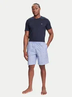 Piżamy męskie - Emporio Armani Underwear Piżama EM000649 AF18543 MB352 Granatowy Regular Fit - miniaturka - grafika 1